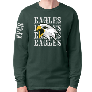FFCS 2025 Eagles Green Long Sleeve T-Shirt