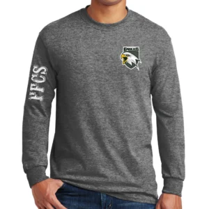 FFCS 2025 Eagles Grey Long Sleeve T-Shirt -Back Print
