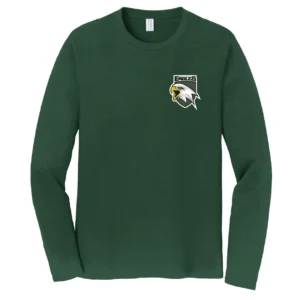 FFCS 2025 Eagles Basketball Green Long Sleeve T-Shirt -Back Print